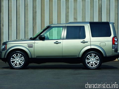 LAND ROVER Generation
 Discovery IV 2.7d MT (190hp) 4x4 Technical сharacteristics
