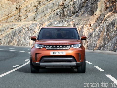 LAND ROVER Generation
 Discovery V 2.0d AT (180hp) 4x4 Technical сharacteristics
