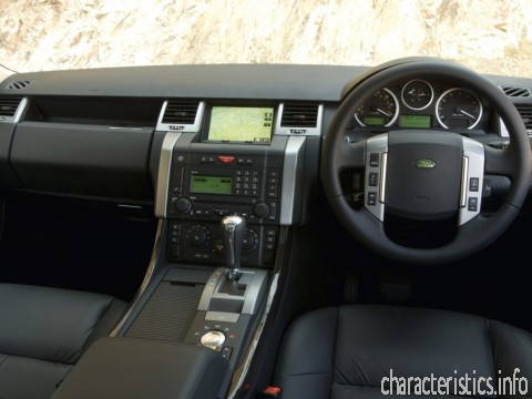LAND ROVER Покоління
 Range Rover Sport 2.7 Td (190 Hp) Технічні характеристики
