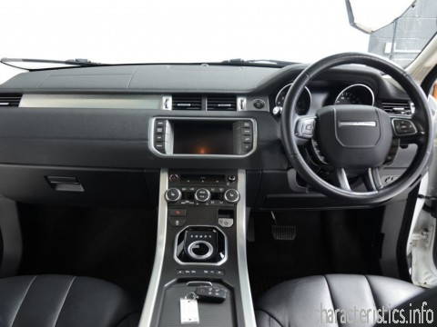 LAND ROVER Generazione
 Range Rover Evoque 5 doors Restyling 2.0d AT (180hp) 4x4 Caratteristiche tecniche
