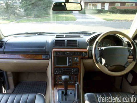 LAND ROVER Generation
 Range Rover II 2.5 D (136 Hp) Τεχνικά χαρακτηριστικά
