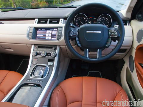 LAND ROVER 世代
 Range Rover Evoque 5 doors 2.2d (190hp) AT6 9 4WD 技術仕様
